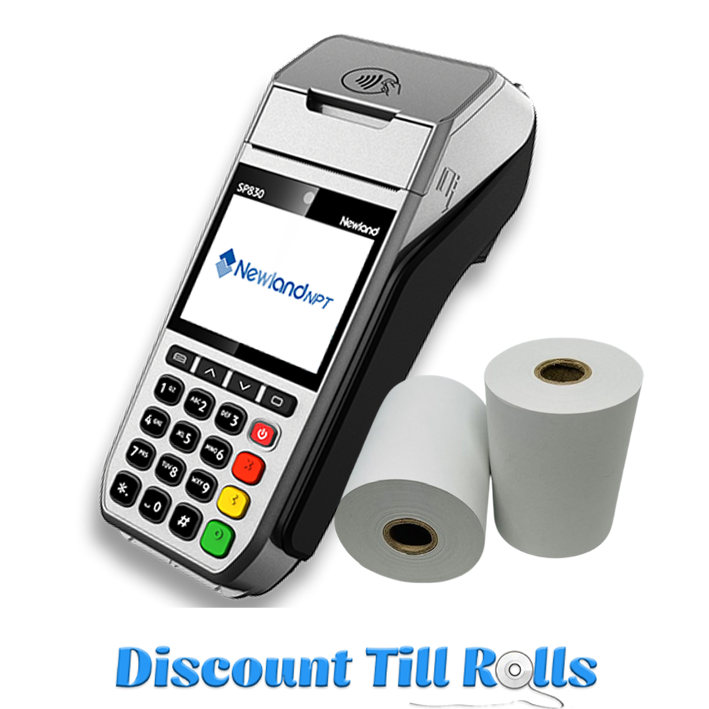 Newland SP830 Thermal Receipt Paper Rolls Credit Card Machine PDQ Till Rolls