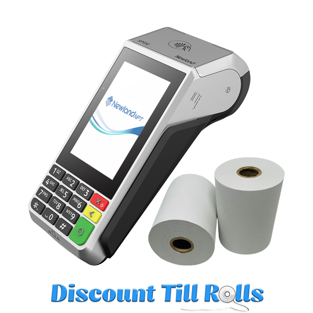Newland SP930 Thermal Receipt Paper Rolls Credit Card Machine PDQ Till Rolls
