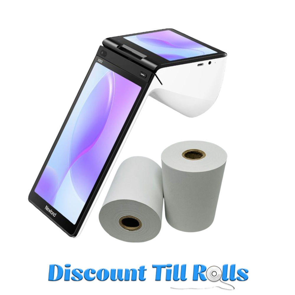 Newland X800 Thermal Receipt Paper Rolls Credit Card Machine PDQ Till Rolls