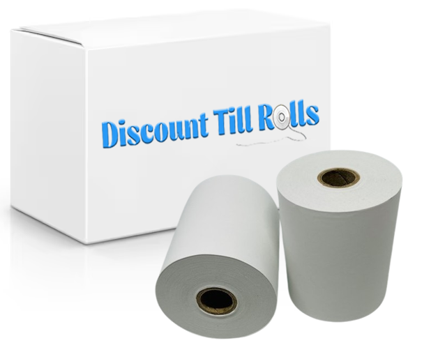 57mm x 50mm Single Ply Receipt Paper Till Rolls