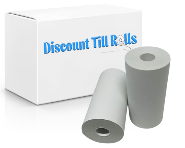 57mm x 30mm Coreless Thermal Receipt Paper Till Rolls Credit Card Machine PDQ Rolls