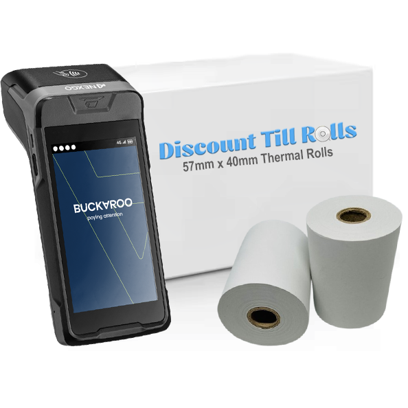 Credit Card Machine Rolls & PDQ Rolls – Discount Till Rolls