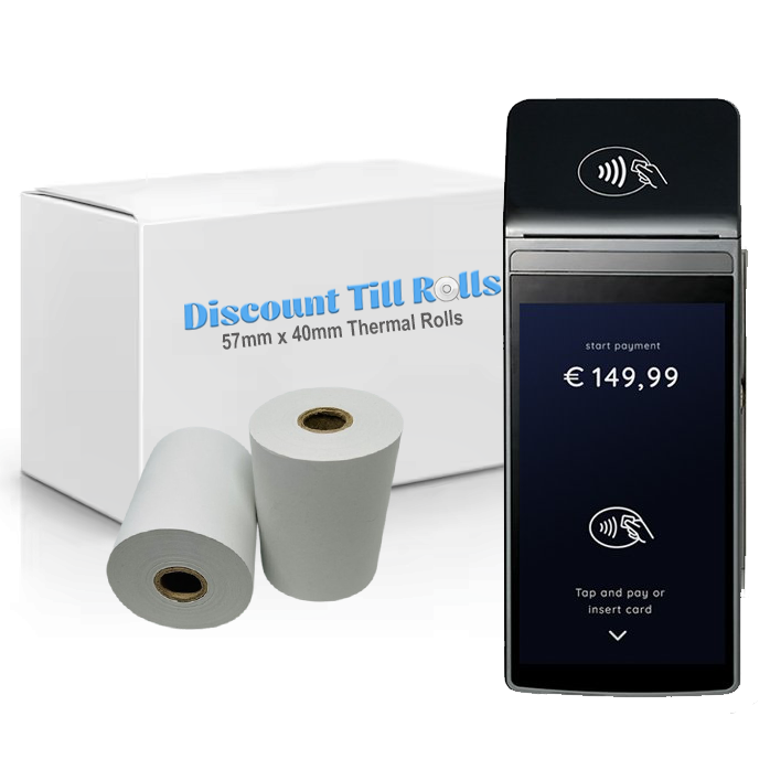 Castles Saturn 1000 Card Machine Rolls – Discount Till Rolls