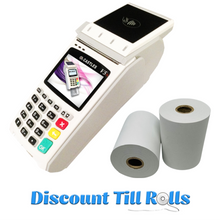 Castles Vega 5000 Thermal Receipt Paper Rolls Credit Card Machine PDQ Till Rolls
