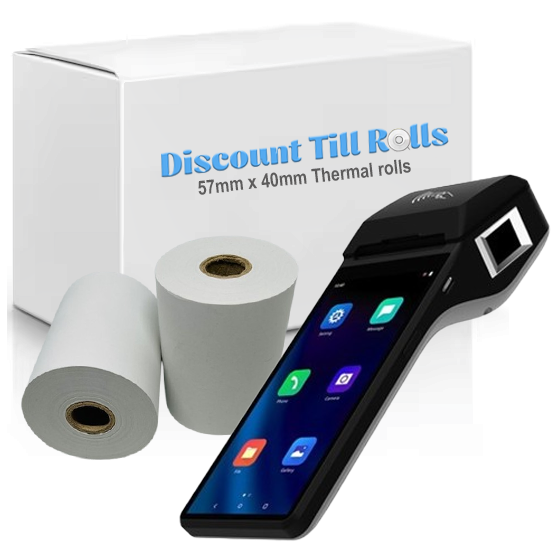 Ciontek CS30 Thermal Card Machine Rolls – Discount Till Rolls