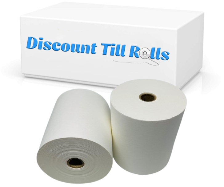 Dry Steam Laundry Rolls Dry Cleaning Laundry Rolls Wet Strength Laundry Tape Receipt Rolls White 76mm x 76mm