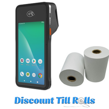 Datamega Smart Mini Plus Thermal Receipt Paper Rolls Credit Card Machine PDQ Till Rolls