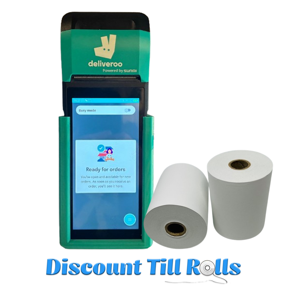 Deliveroo Sunmi V2 Thermal Paper Rolls
