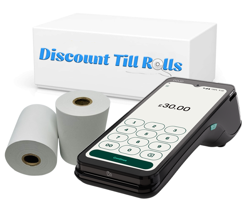 dojo Go Max Thermal Credit Card Machine Rolls