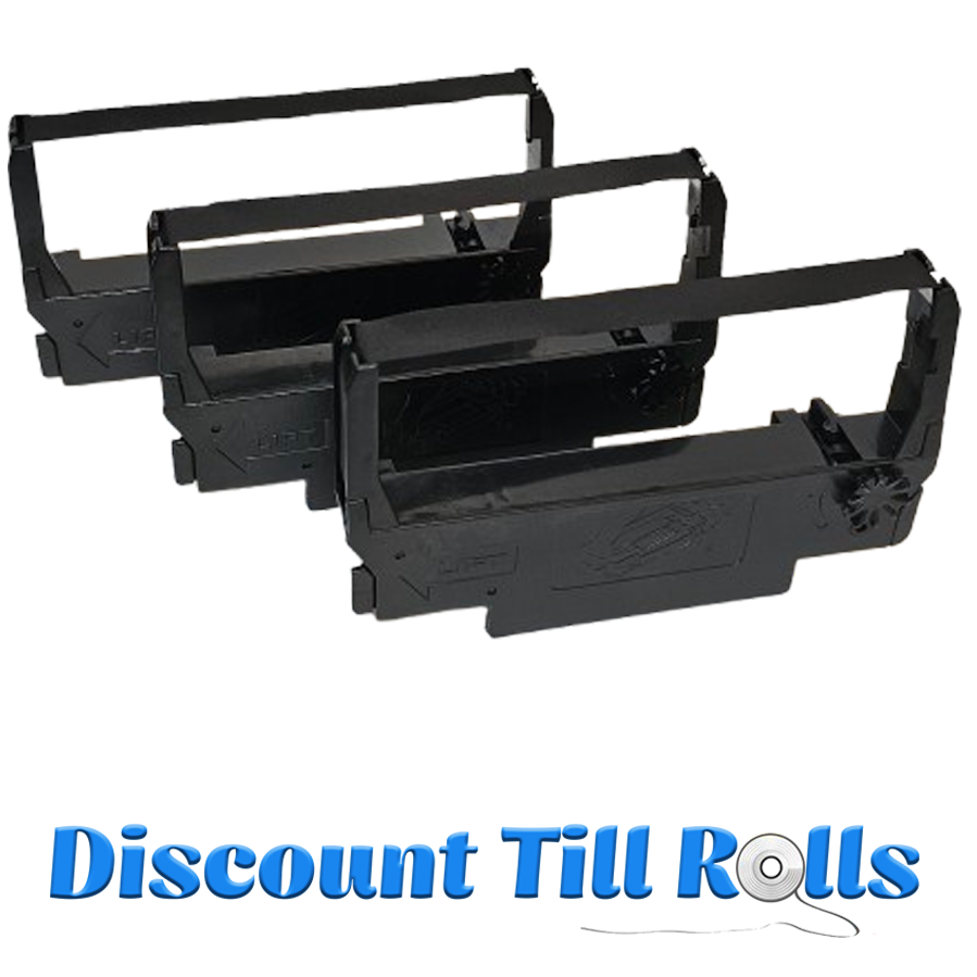 Epson ERC30 Black Ink Ribbon Cassette - Pack of 3