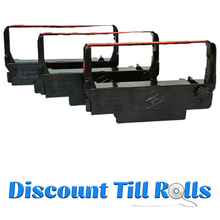Epson ERC30BR Black/Red Ink Ribbon Cassette - Pack of 3