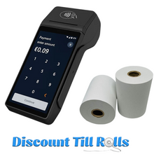 EPOS Now Pro Lite Thermal Receipt Paper Rolls Credit Card Machine PDQ Till Rolls