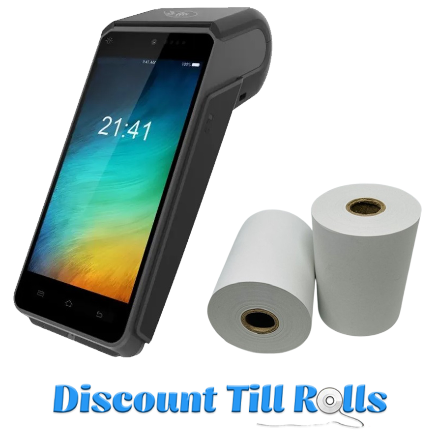 Ingenico Axium DX8000 Thermal Receipt Paper Rolls Credit Card Machine PDQ Till Rolls