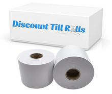 57mm x 80mm - 50 Meters Linerless Label Rolls