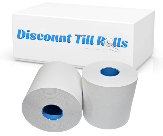 80mm x 95mm - 80m Linerless Sticky Media Thermal Label Roll