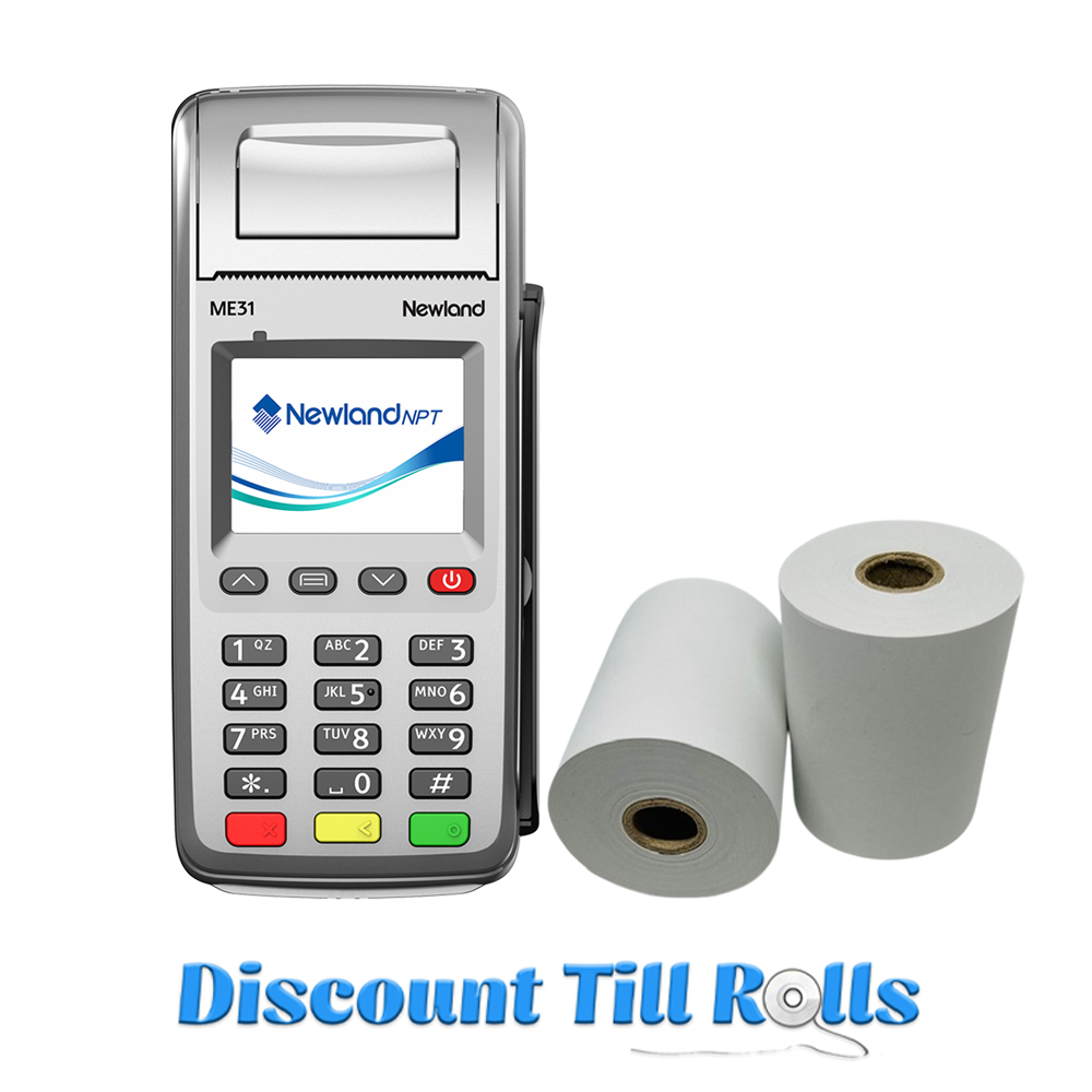 Newland ME31 Thermal Receipt Paper Rolls Credit Card Machine PDQ Till Rolls