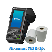 Nexgo T6 Thermal Receipt Paper Rolls Credit Card Machine PDQ Till Rolls