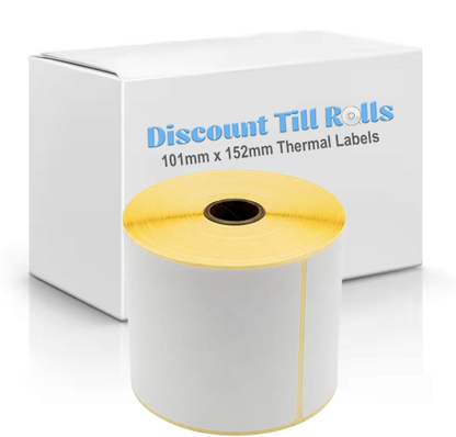 101mm x 152mm Direct Thermal Shipping Labels