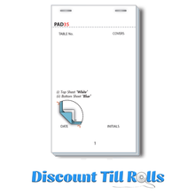 Pad35 Restaurant Waiter/Waitress Order Pads