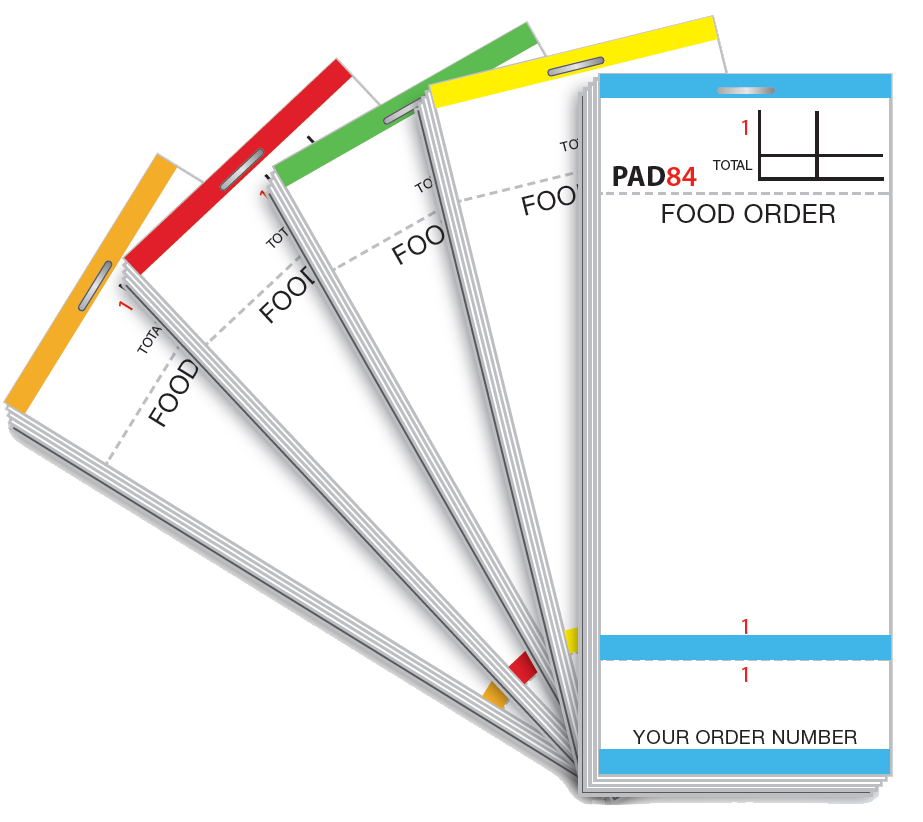 Restaurant Waiter / Waitress Order Pads