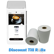 Pax A8500 Thermal Receipt Paper Rolls Credit Card Machine PDQ Till Rolls