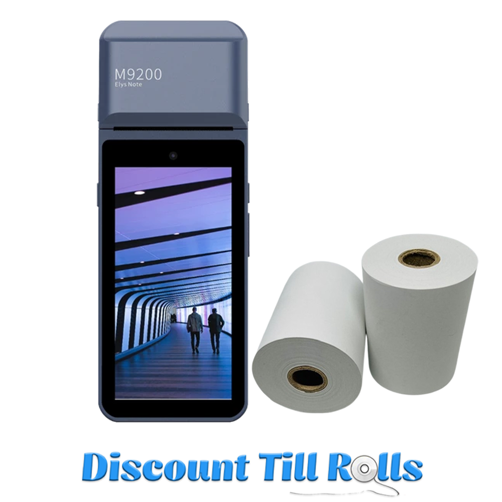 Pax M9200 Thermal Receipt Paper Rolls Credit Card Machine PDQ Till Rolls