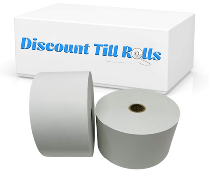 44mm x 80mm Single Ply Receipt Paper Till Rolls