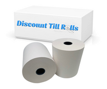 76mm  x 76mm Single Ply Till Rolls