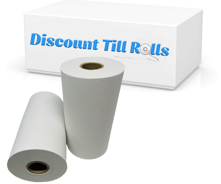 1115mm x 61mm - 43 Meter Thermal Receipt Paper Till Rolls