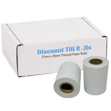 37mm x 29mm x 12.7mm core Thermal Paper Rolls