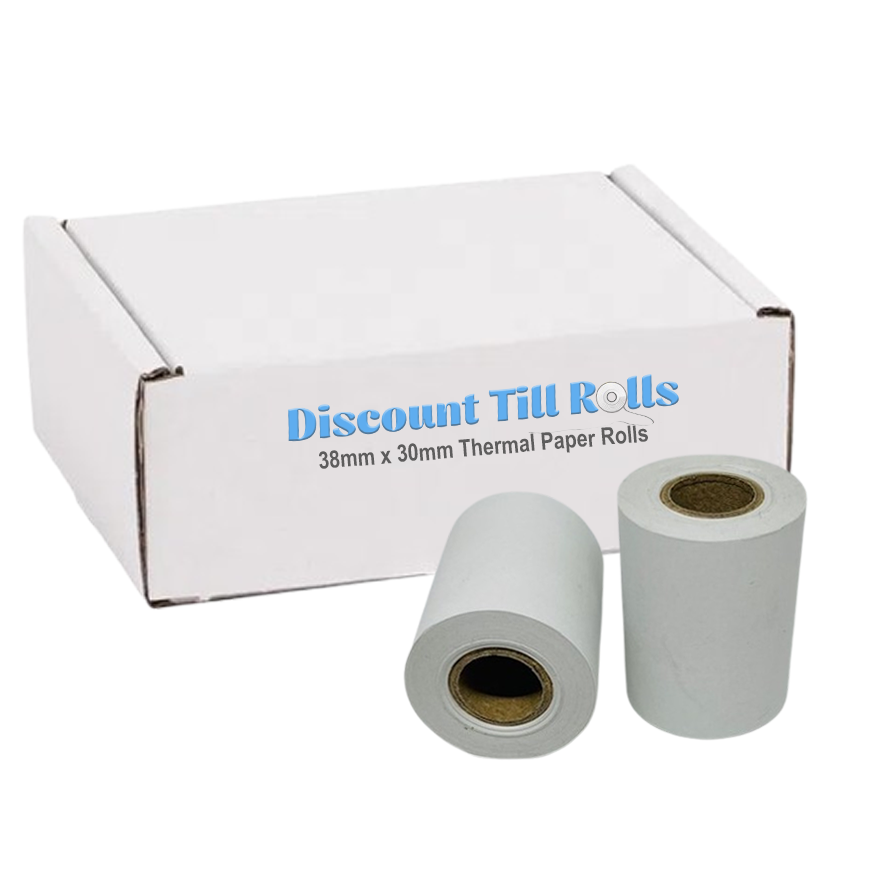 38mm x 30mm Thermal Paper Rolls