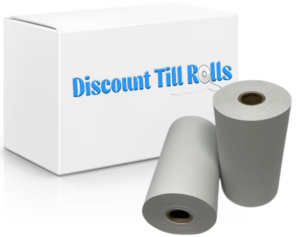 76mm x 45mm Thermal Paper Till Receipt Rolls Zebra Rolls