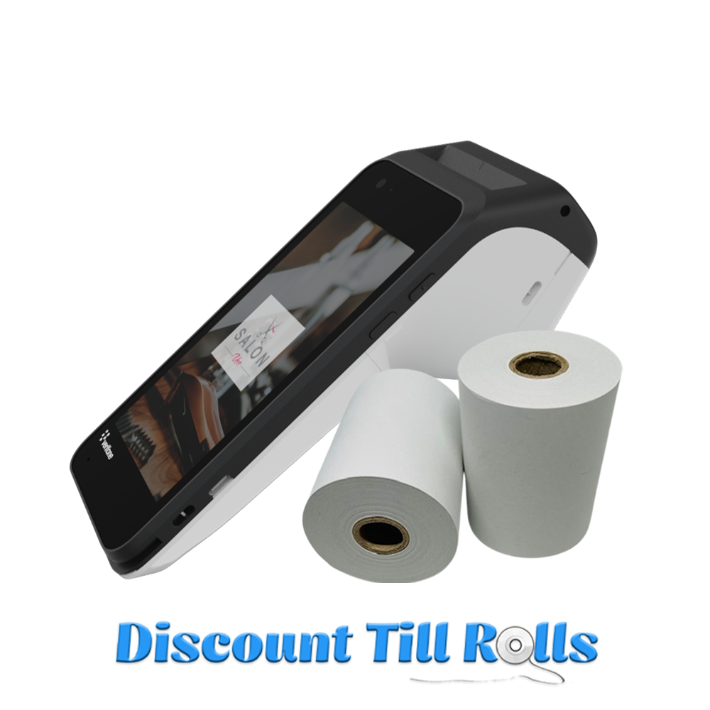 Verifone Carbon Mobile5 Thermal Receipt Paper Rolls Credit Card Machine PDQ Till Rolls