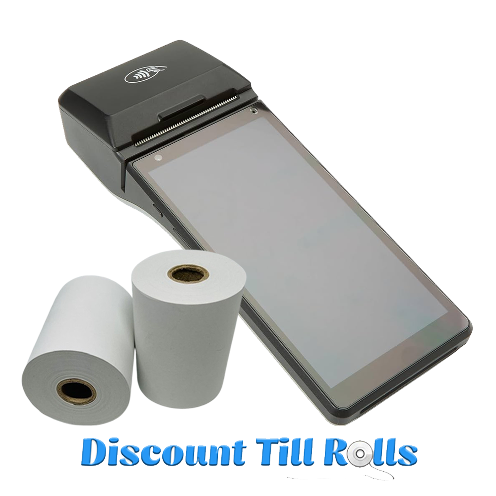 Viva Wallet Next Thermal Receipt Paper Rolls Credit Card Machine PDQ Till Rolls