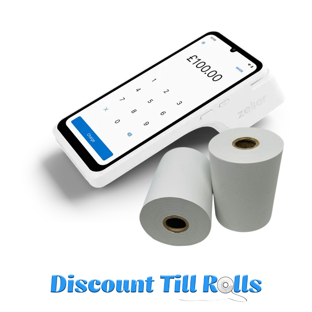 Zeller Terminal 1x All-in-One Card Machine Rolls