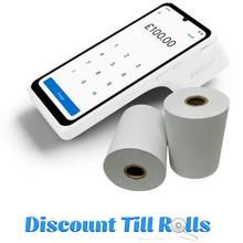 Zeller Terminal 1x All-in-One Card Machine Rolls